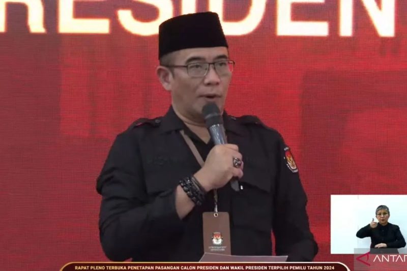 Hasyim: Penetapan Prabowo-Gibran Sesuai Keputusan KPU 504/2024    